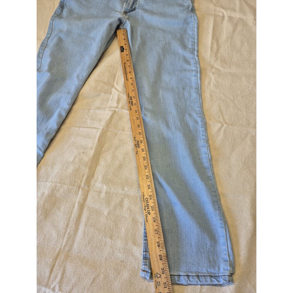 Origin Jeans Mens 32x32 Blue Delta Flex D68 Light Wash Relaxed Fit Denim USA - Picture 2 of 8